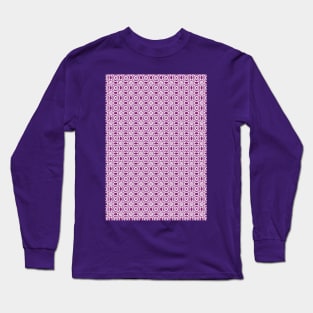 Violet Lace Swirls Long Sleeve T-Shirt